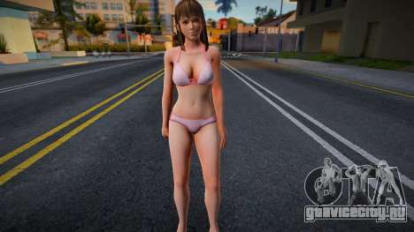 Hitomi Macchiato From Dead or Alive Xtreme 3 для GTA San Andreas