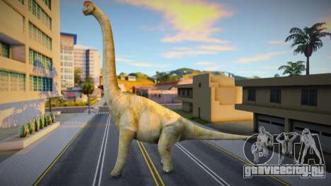 Brachiosaurus для GTA San Andreas