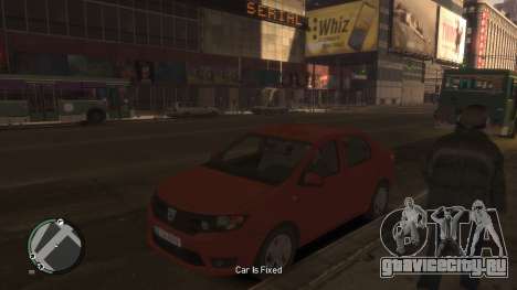 Dacia Logan 2 gen (ver 2.0) для GTA 4