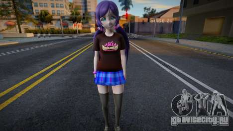 Love Live - Tshirt 66 для GTA San Andreas