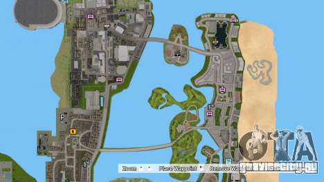 HD Satellite Map For Vice City