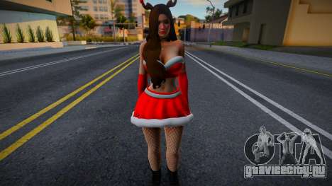 DOA Xmas Skin для GTA San Andreas