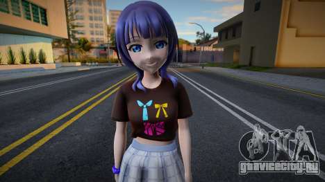 Love Live - Tshirt 49 для GTA San Andreas