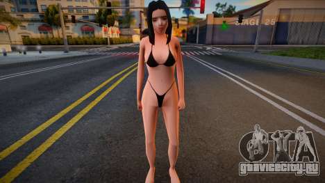 Симпатичная девушка в купальнике v1 для GTA San Andreas