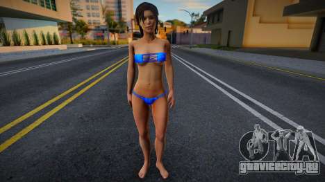 Lara Croft Bikini v1 для GTA San Andreas