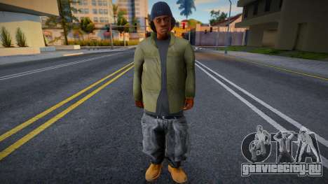 Мужчина в зимней одежде для GTA San Andreas