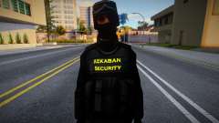 Azkaban Security Tactical Uniform для GTA San Andreas