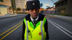 Инспектор ГИБДД в жакете для GTA San Andreas