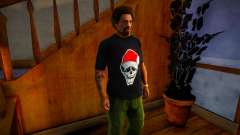 Christmas Skull T-Shirt v1 для GTA San Andreas