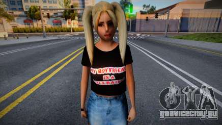 Симпатичная девушка v2 для GTA San Andreas