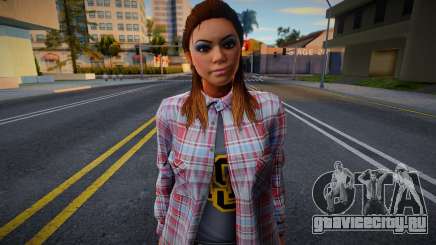 Vagos Girl from GTA V 2 для GTA San Andreas