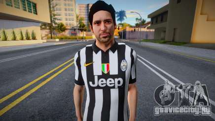 Gonzalo Higuaín для GTA San Andreas