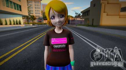 Love Live - Tshirt 96 для GTA San Andreas