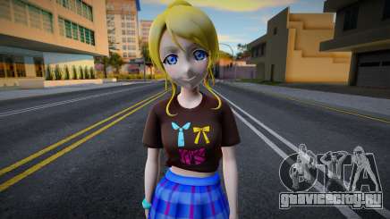 Love Live - Tshirt 57 для GTA San Andreas
