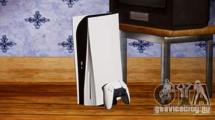 PS5 Console For CJ House для GTA San Andreas Definitive Edition