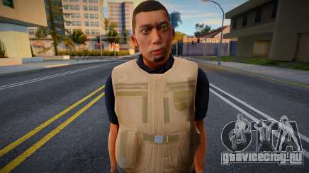 Merryweather Skin from GTA V 4 для GTA San Andreas