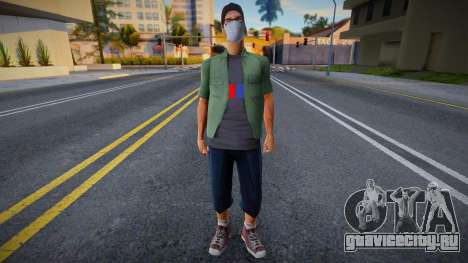 Zero в защитной маске для GTA San Andreas