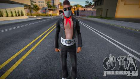 Vhmyelv в защитной маске для GTA San Andreas