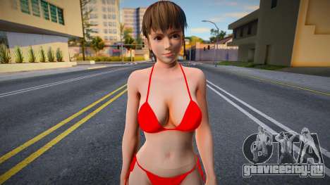 DOAXVV Hitomi Normal Bikini 1 для GTA San Andreas