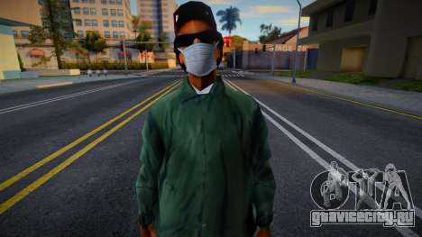Ryder в защитной маске для GTA San Andreas
