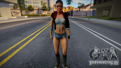 Adriana Lima in Shorts для GTA San Andreas