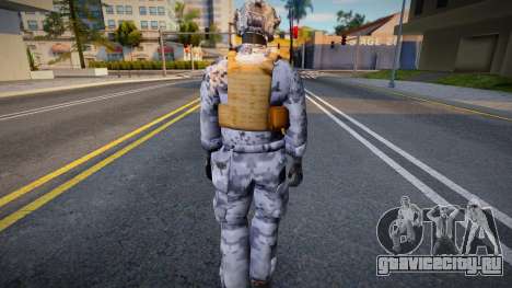 Военный в обмундировании 1 для GTA San Andreas