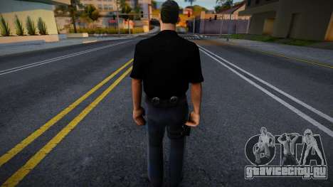 Полицейский в новой форме 1 для GTA San Andreas