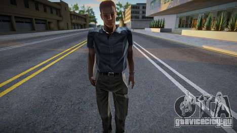 Nicholas - RE Outbreak Civilians Skin для GTA San Andreas