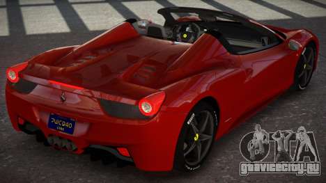 Ferrari 458 Spider Zq для GTA 4
