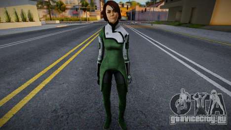 Учёная Альянса из Mass Effect v.1 для GTA San Andreas