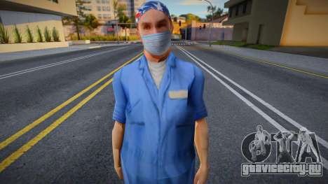 Jethro в защитной маске для GTA San Andreas