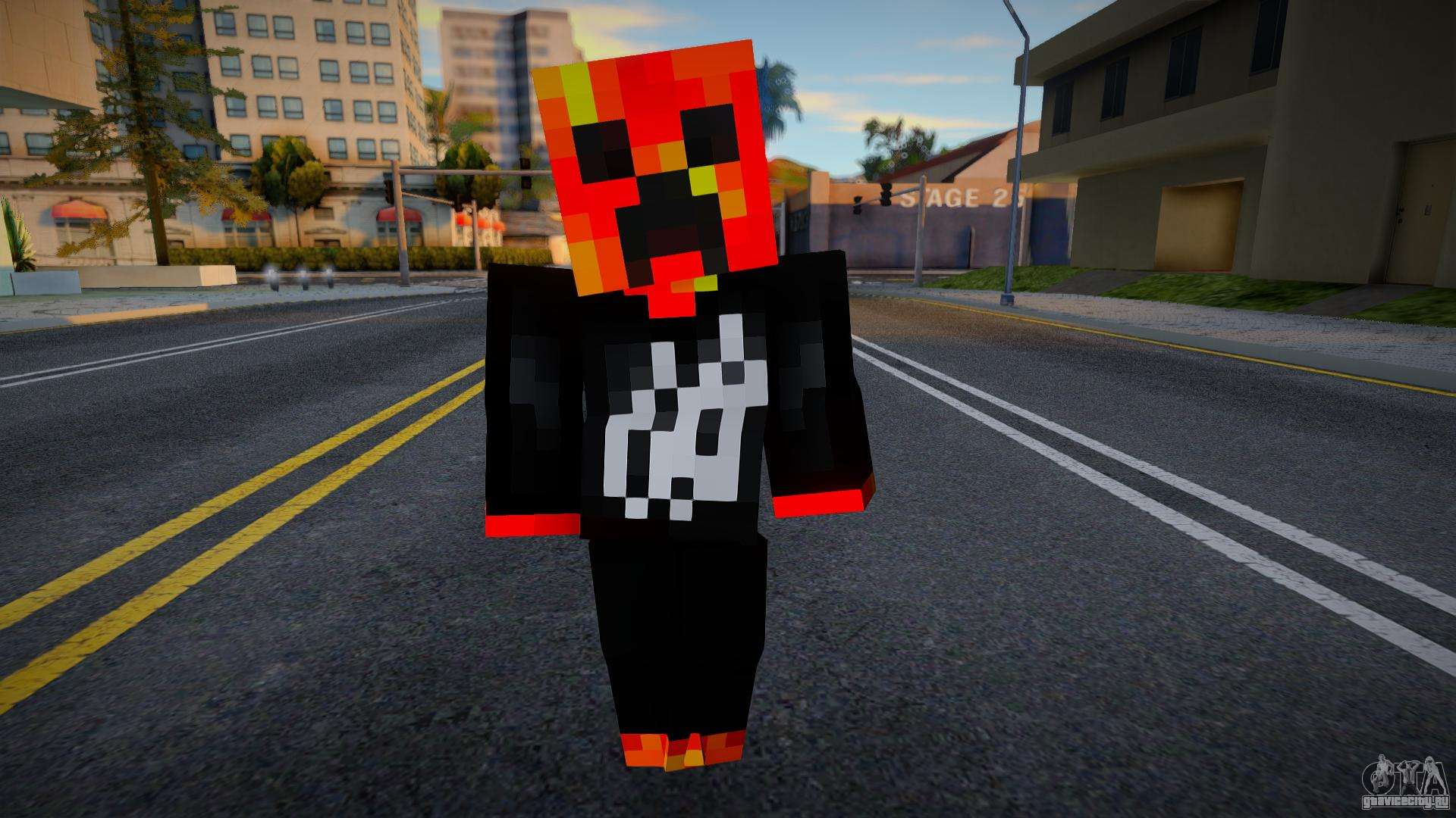 Minecraft Boy Skin 2 para GTA San Andreas