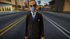 Omori в защитной маске для GTA San Andreas