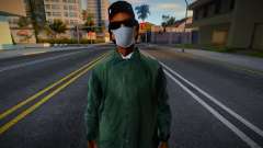Ryder в защитной маске для GTA San Andreas