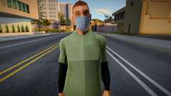 Swmycr в защитной маске для GTA San Andreas