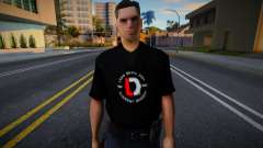 Полицейский в новой форме 1 для GTA San Andreas