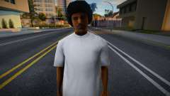 Мужчина с прической Афро для GTA San Andreas