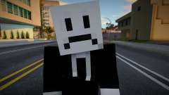 Minecraft Boy Skin 34 для GTA San Andreas