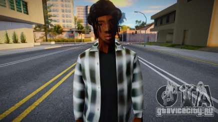 Мужчина в клетчатой рубашке для GTA San Andreas
