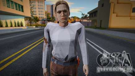 Regina (injured)  - RE Outbreak Civilians Skin для GTA San Andreas