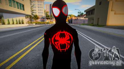 Miles Morales Across The Spider-Verse Suit (Blac для GTA San Andreas