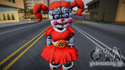 Circus Baby V2 Blue Eyes для GTA San Andreas