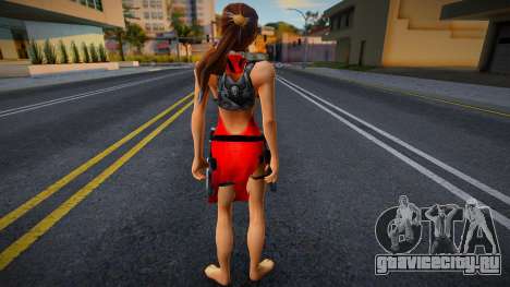 Lara Evening Red Dressa для GTA San Andreas