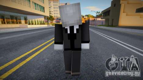 Slenderman from Minecraft для GTA San Andreas