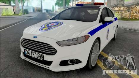 Ford Fusion Titanium Turkish Police для GTA San Andreas
