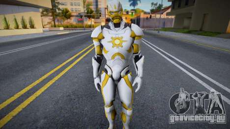 Ironman MK 3 Space GoTG White для GTA San Andreas