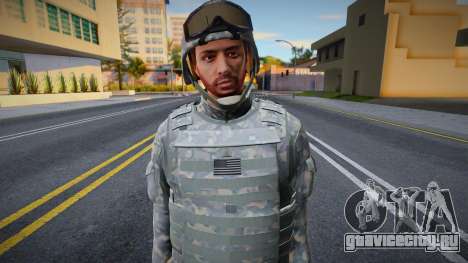GTA V Online Military Skin для GTA San Andreas