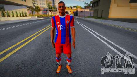 Franck Ribéry - FC Bayern Home 2014-15 для GTA San Andreas