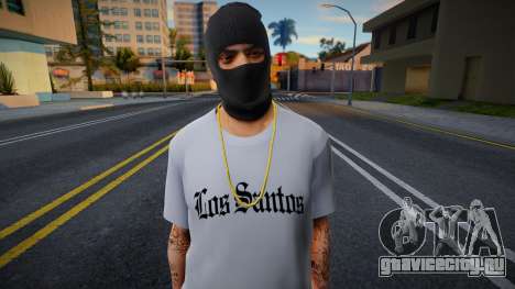 Гангстер в футболке Los Santos для GTA San Andreas