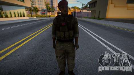 Британский военный для GTA San Andreas